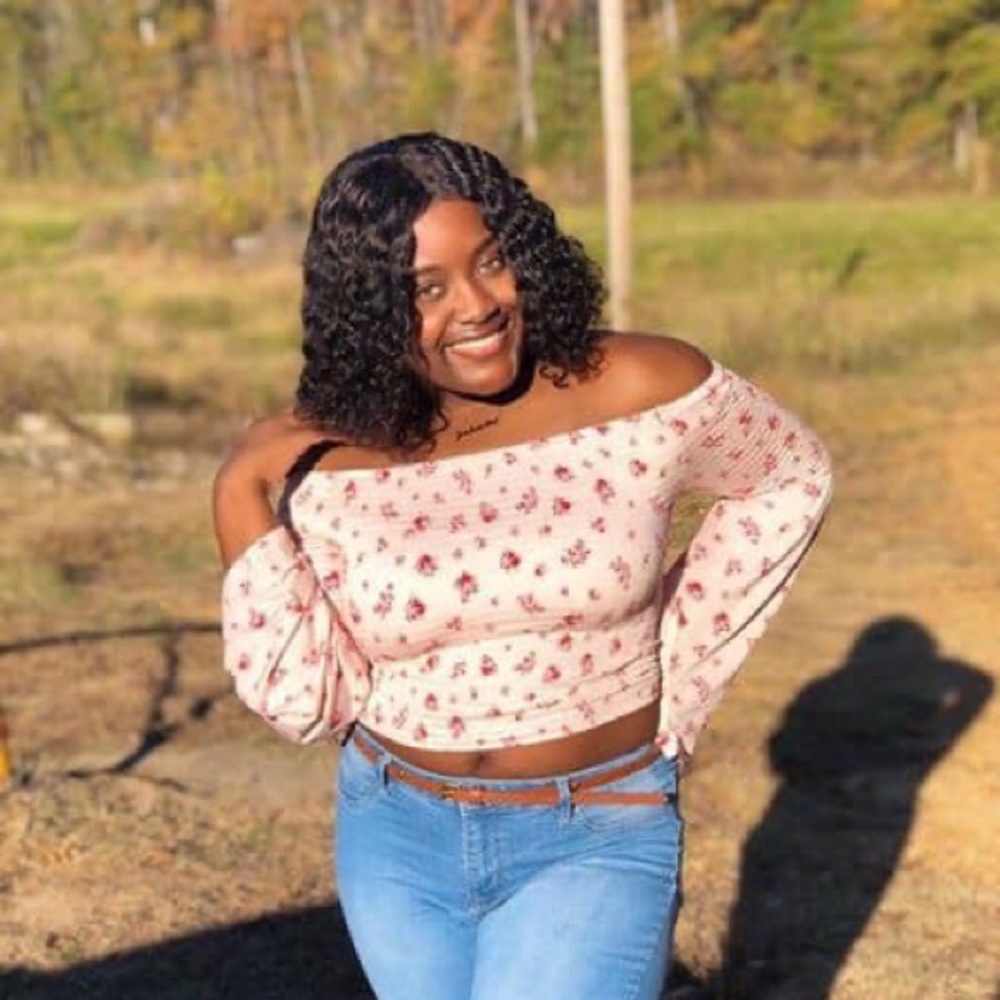 off the shoulder flower pattened top